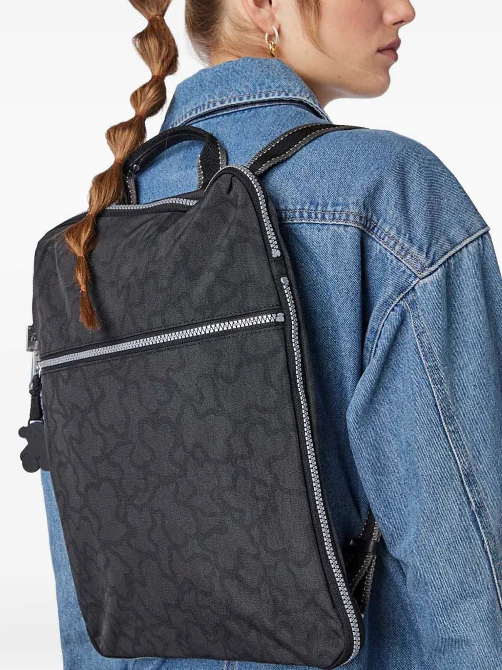 TOUSlogo-print backpack