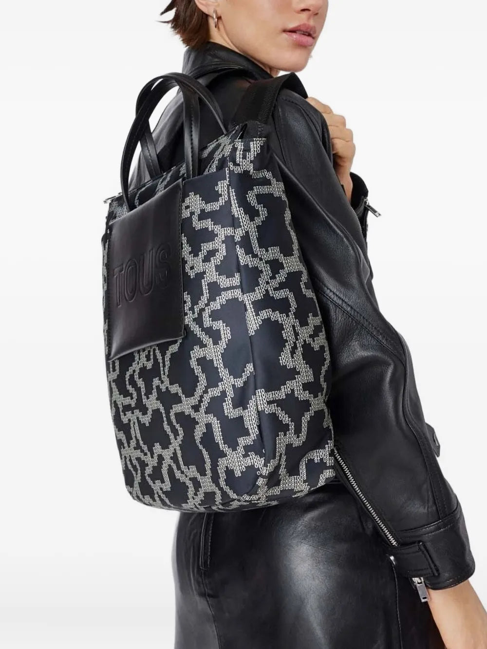 TOUSKaos logo-motif backpack