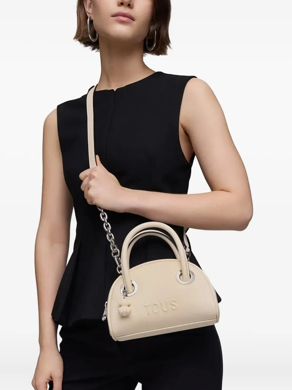 TOUSmini Poppy dome-shaped tote bag