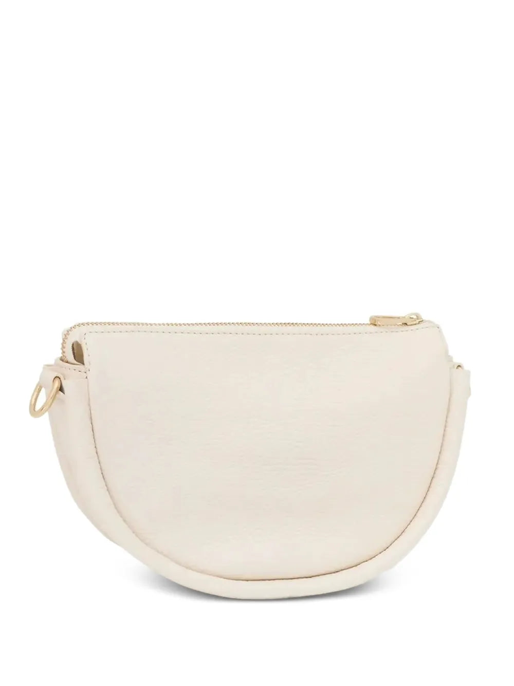 TOUSembossed half-moon crossbody bag