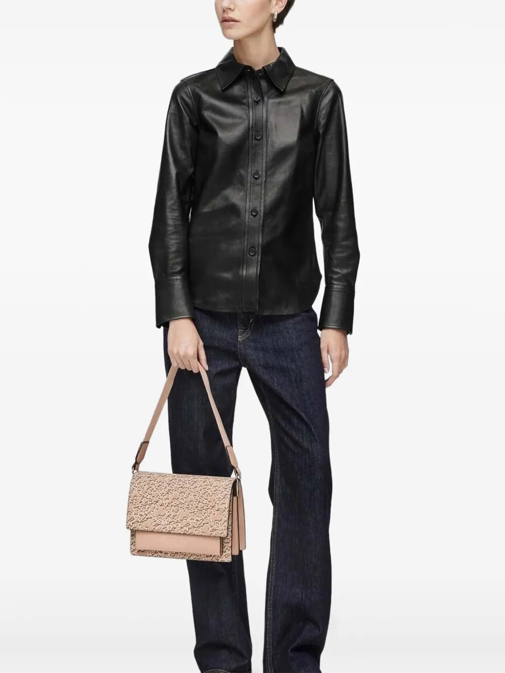 TOUSmedium Audree bear-logo shoulder bag
