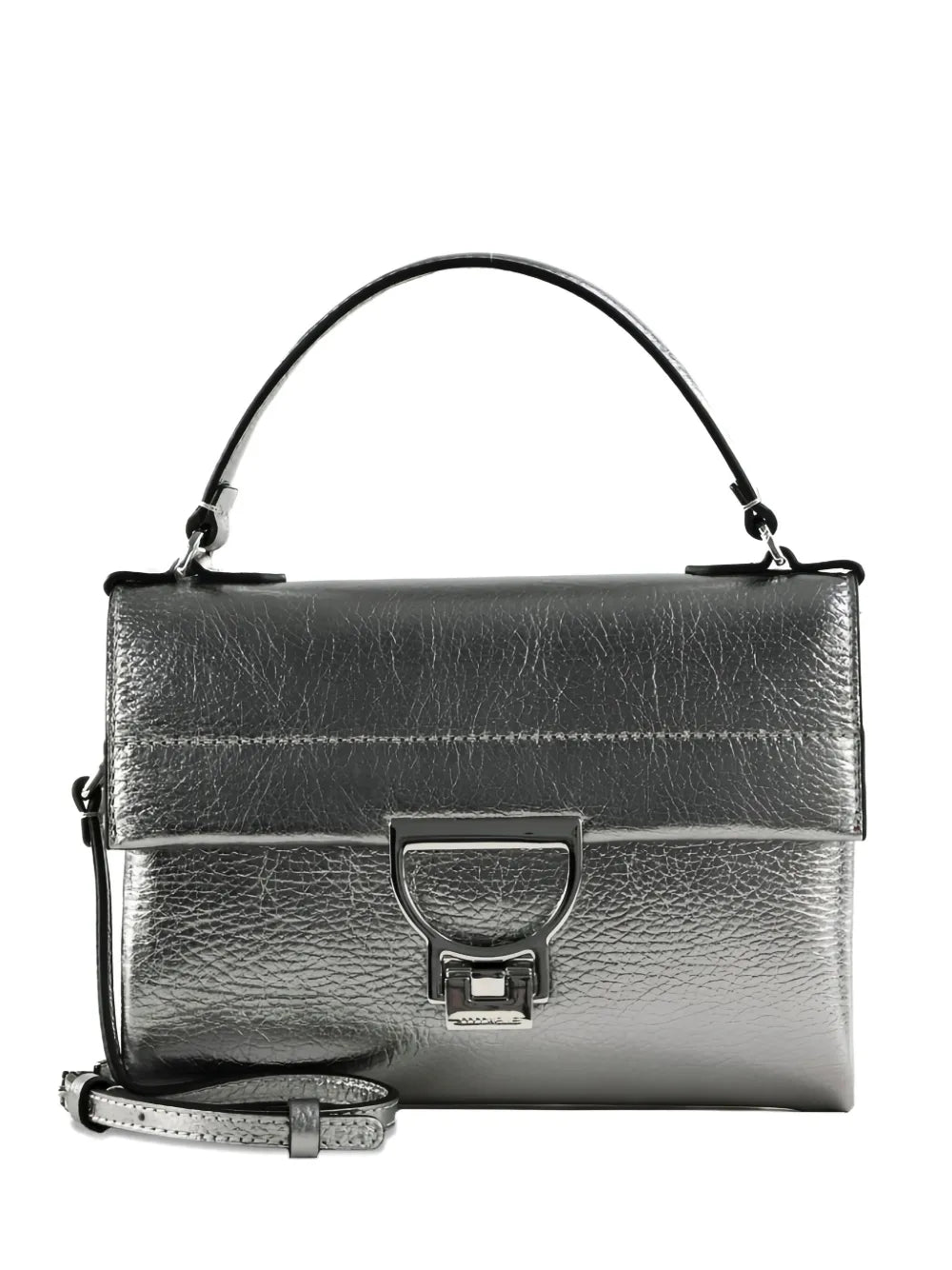 CoccinelleArlettis metallic leather tote bag