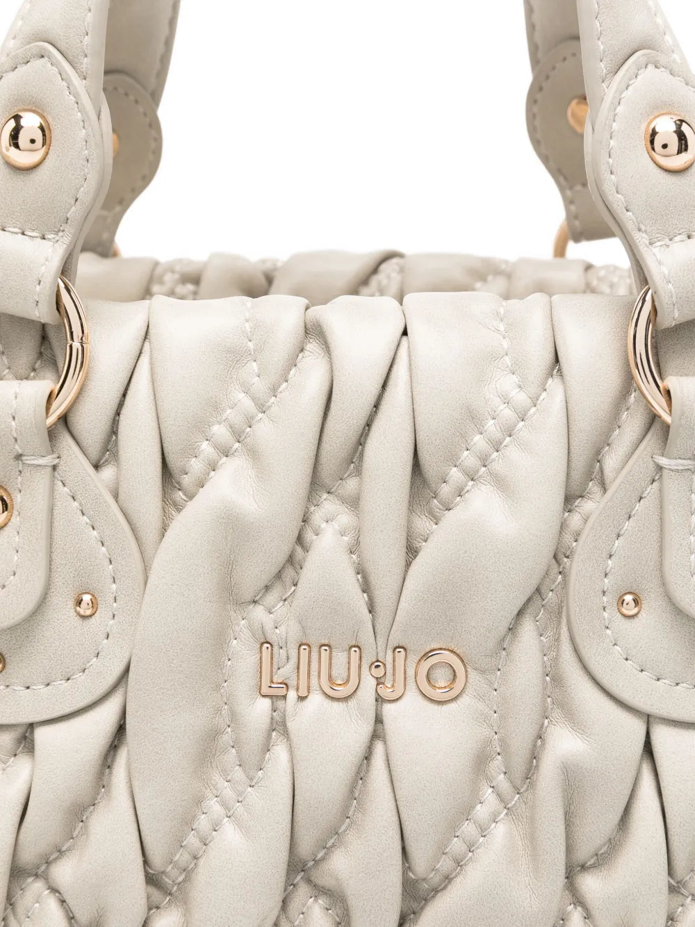 LIU JOquilted tote bag