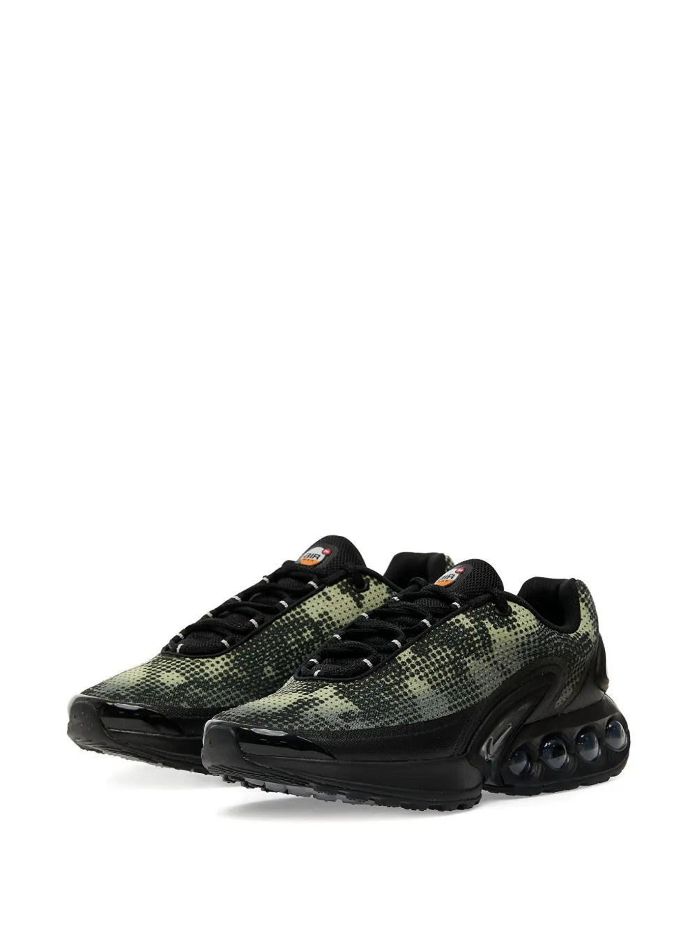 Air Max Dn Black/Olive Aura/Medium Olive/Metallic Silver Sneakers