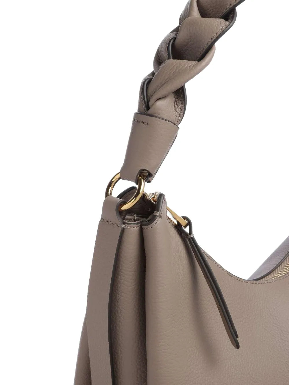 Coccinellemedium Boheme braided-handle shoulder bag