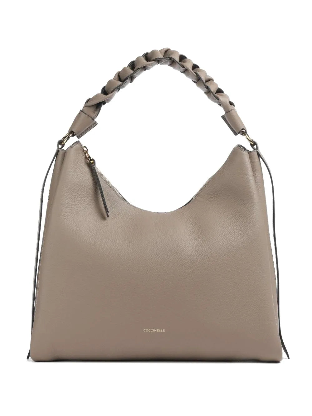 Coccinellemedium Boheme braided-handle shoulder bag