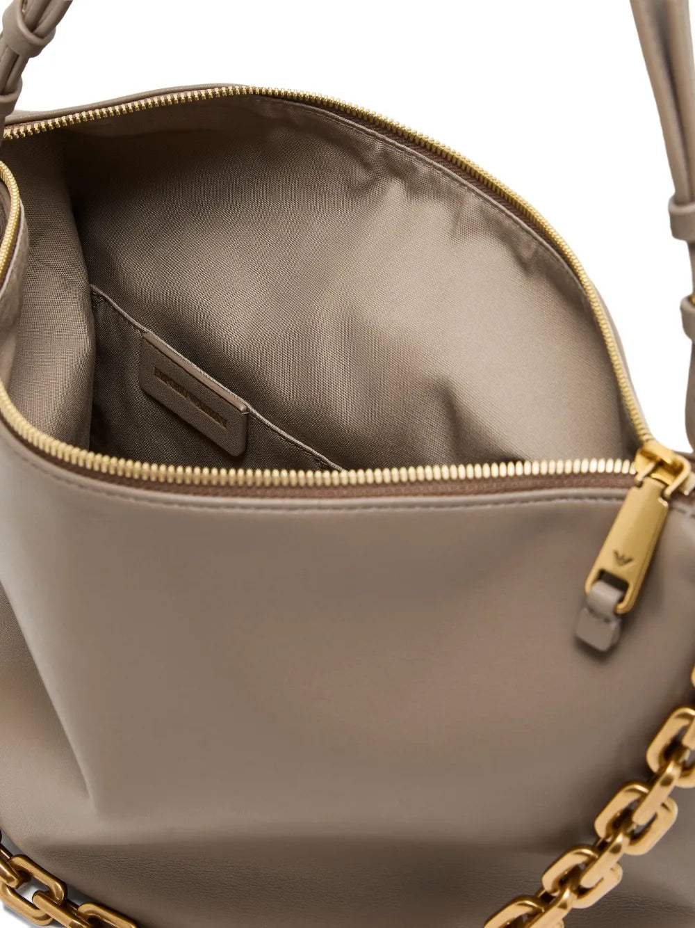 Emporio Armanimedium leather tote bag