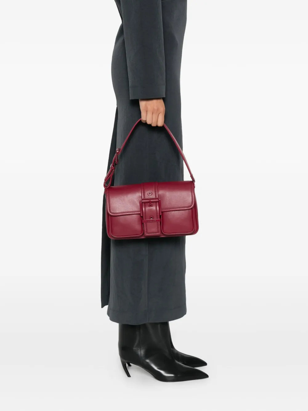 Michael Michael KorsColby buckle-fastening leather shoulder bag