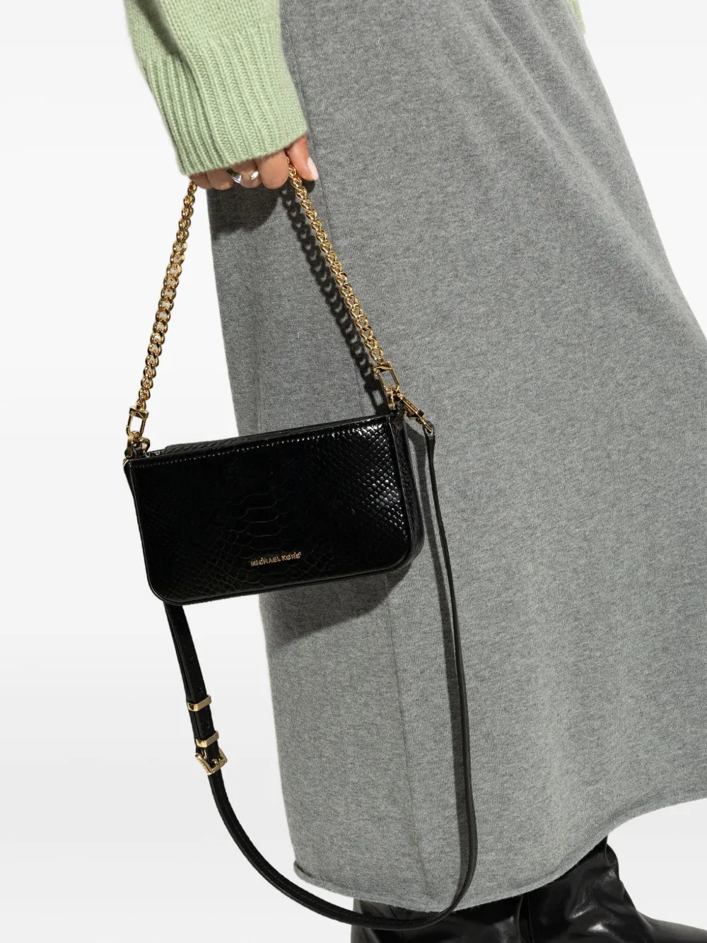 Michael Korssmall Bryant leather crossbody bag
