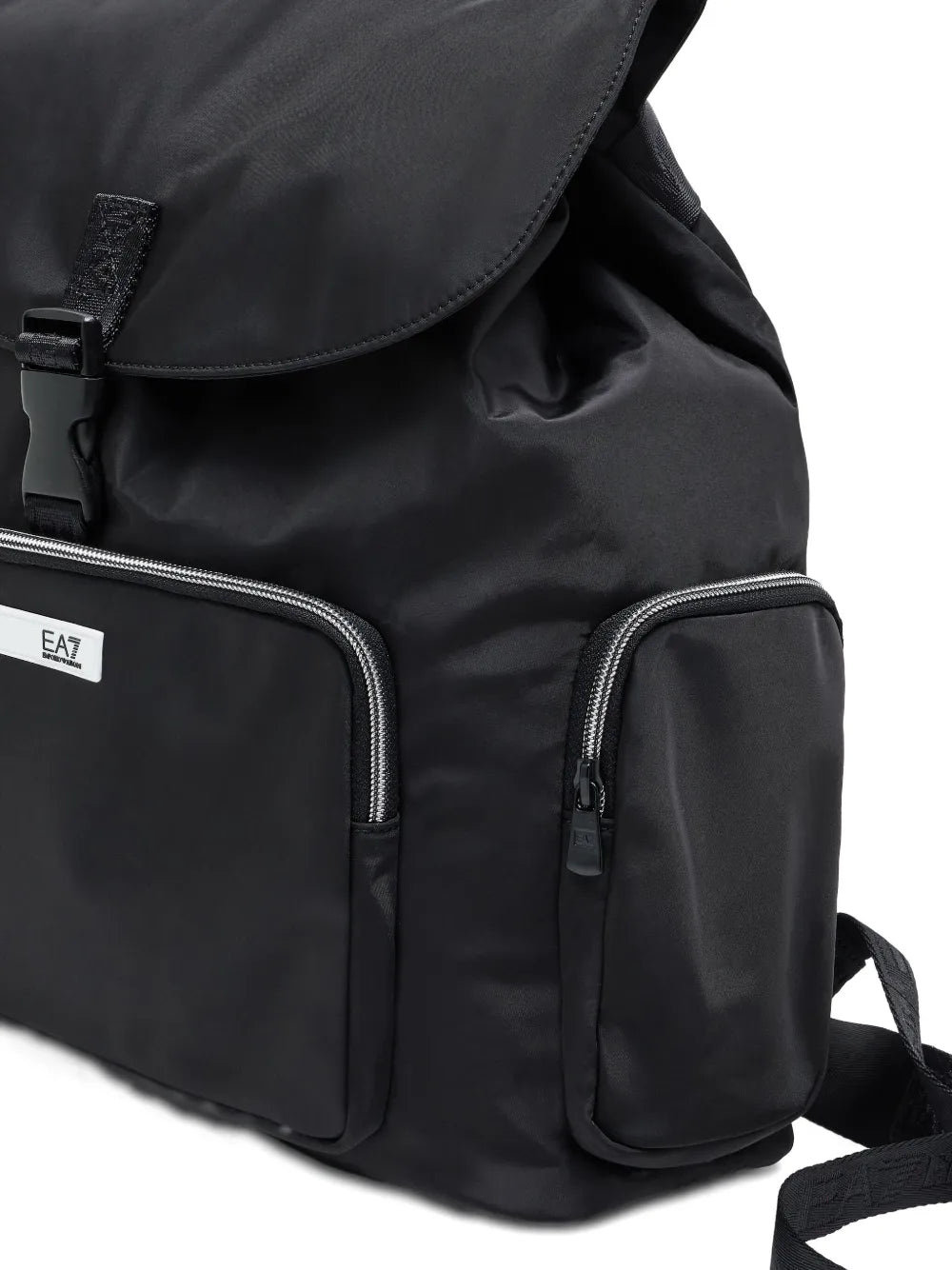 Ea7 Emporio Armanibuckle-fastening flap backpack