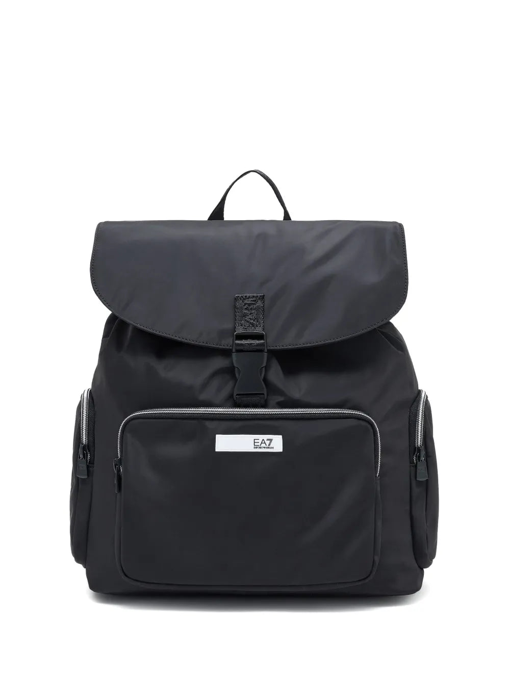 Ea7 Emporio Armanibuckle-fastening flap backpack