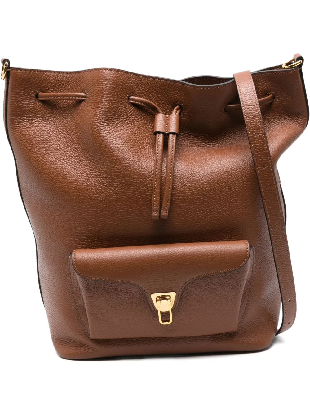 Coccinellemedium Beat Generation drawstring bucket bag