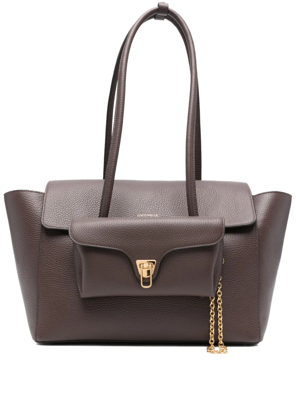 CoccinelleDouble Beat leather tote bag