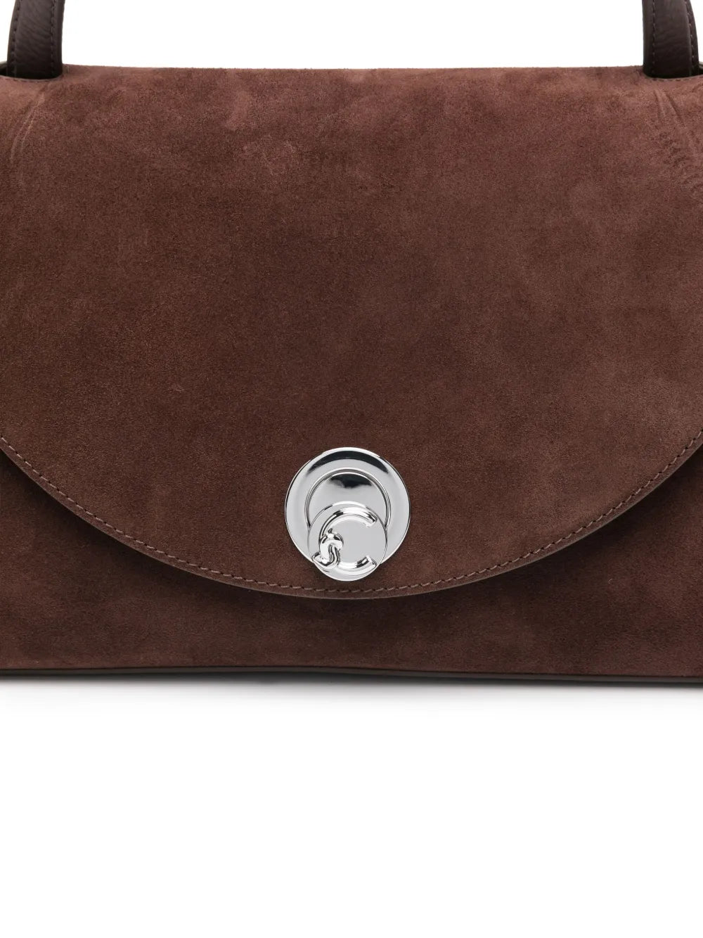 Coccinellelarge Nikla suede tote bag