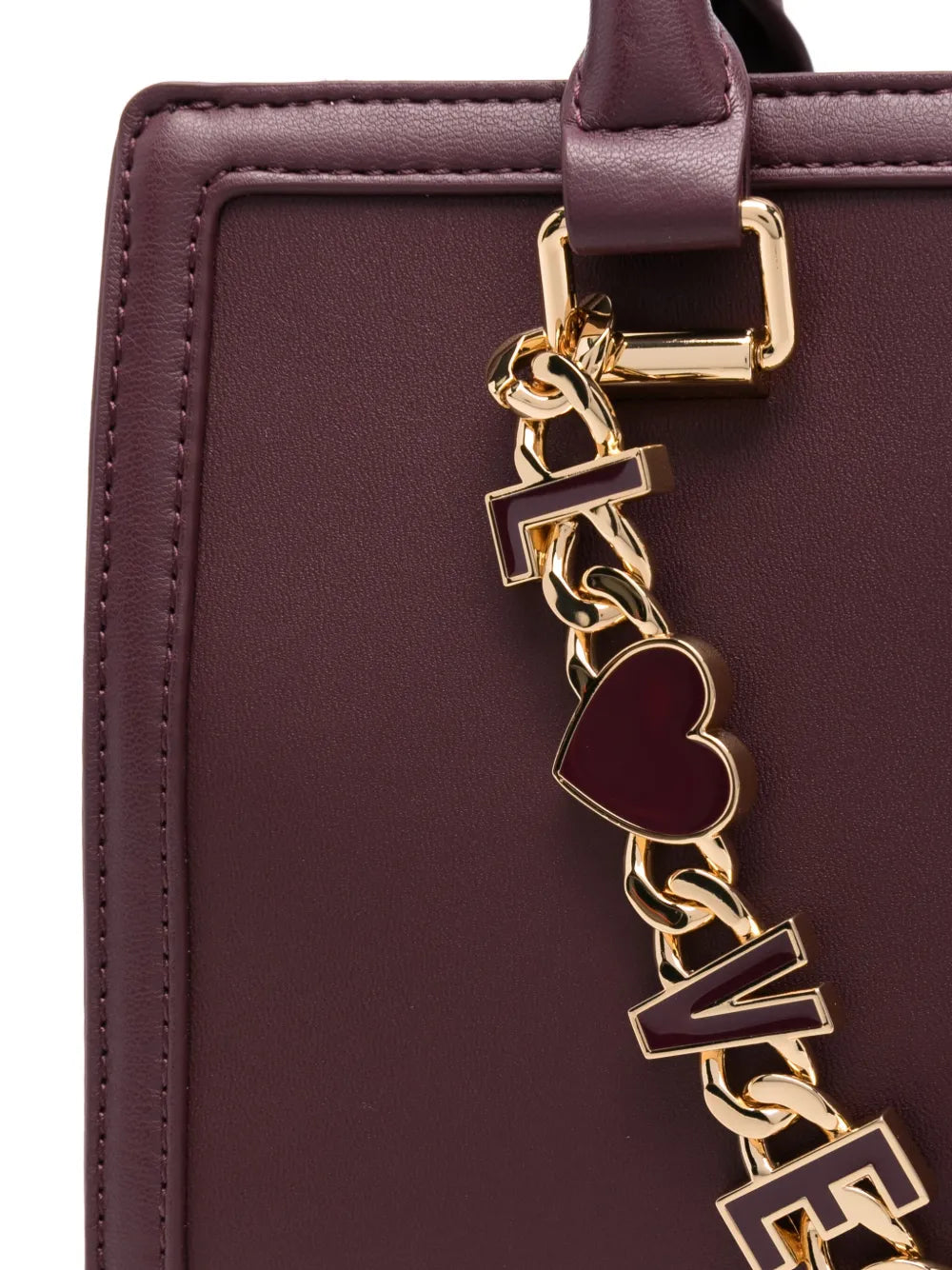 Love Moschinochain-embellished tote bag
