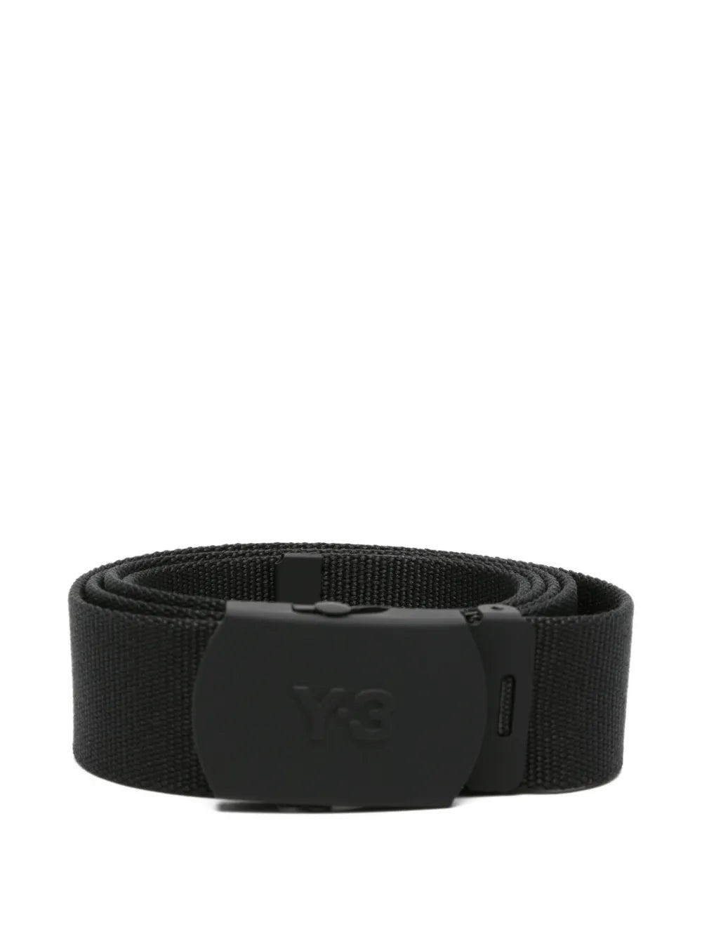 Y-3logo-embossed belt