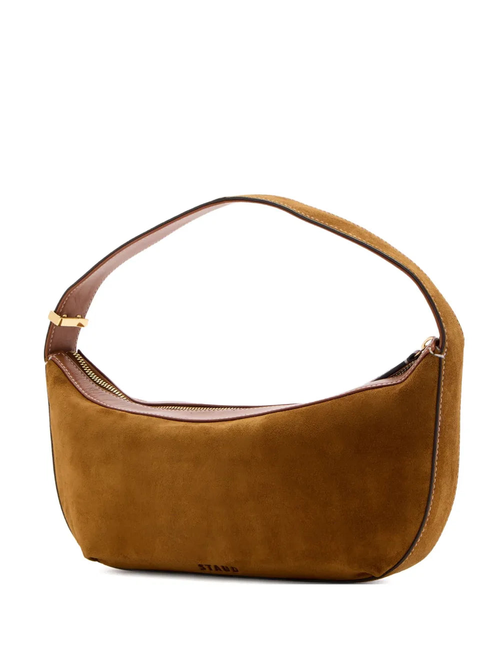 STAUDsuede zip-top satchel
