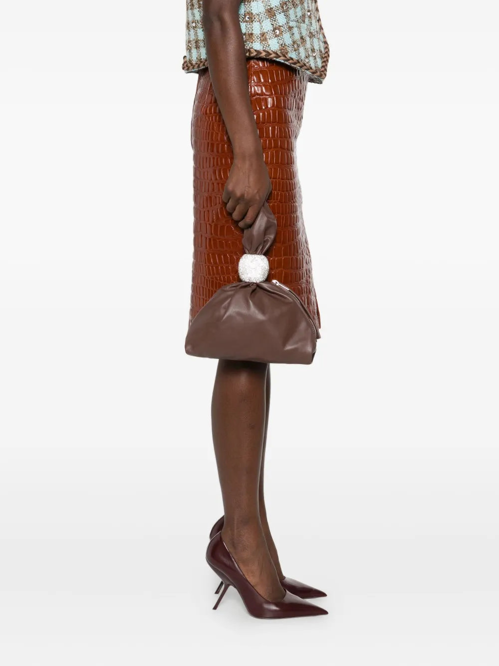 Giuseppe Di Morabitocrystal-embellished tote bag