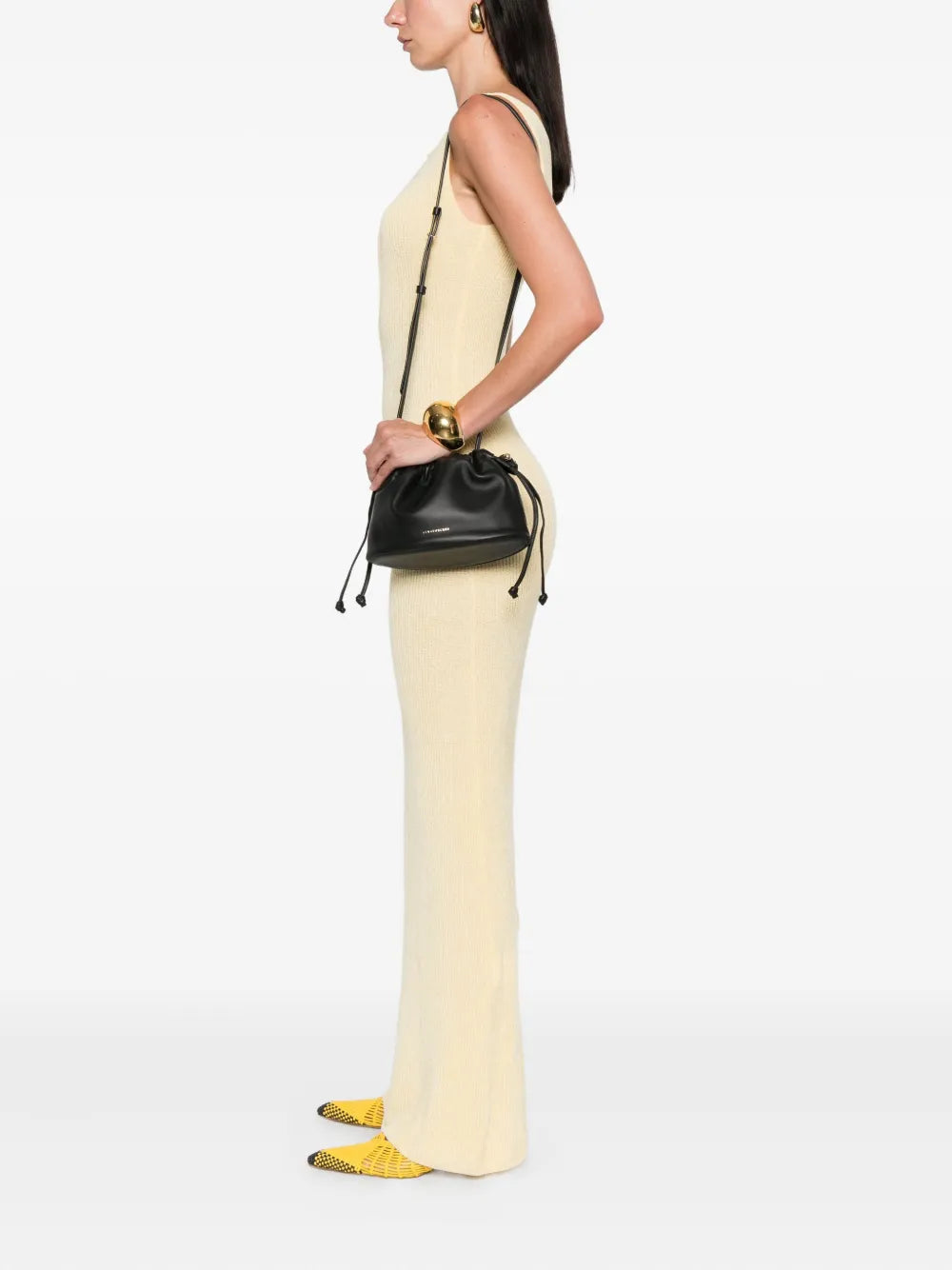 Strathberrydrawstring bucket bag