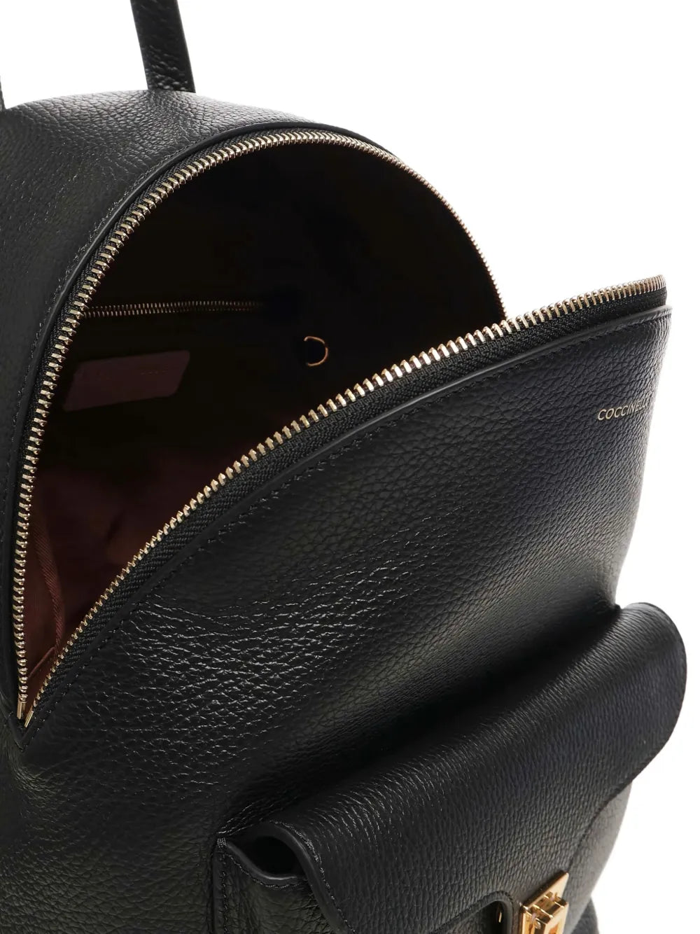 CoccinelleBeat flap-pocket leather backpack