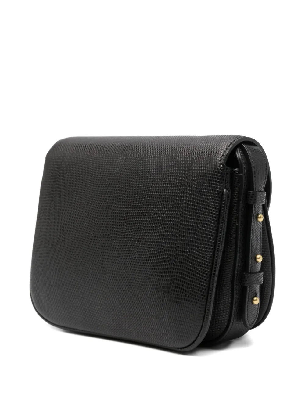 Soeurembossed-leather crossbody bag
