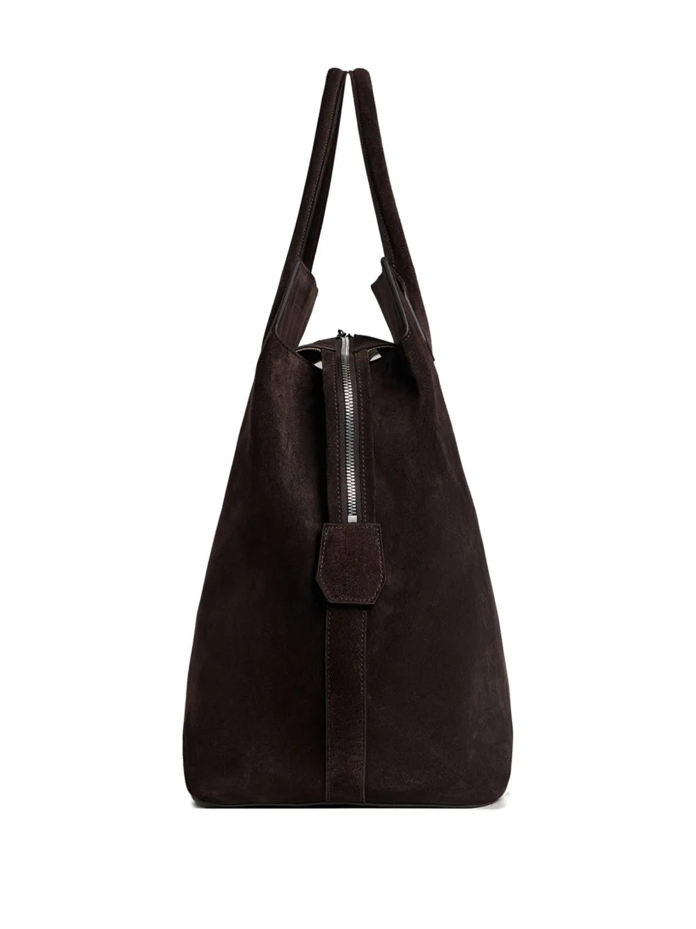 12 STOREEZzip-top suede tote bag