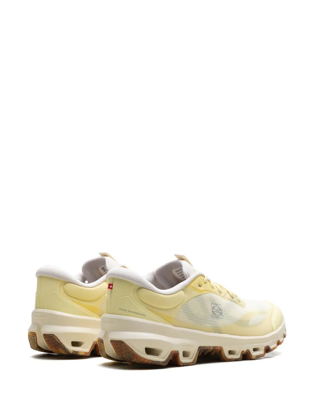 On Running Cloudventure 2 Loewe Yellow Tan Grey Sneakers