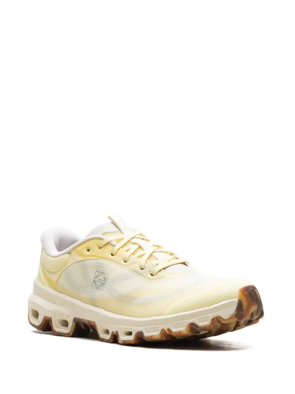 On Running Cloudventure 2 Loewe Yellow Tan Grey Sneakers