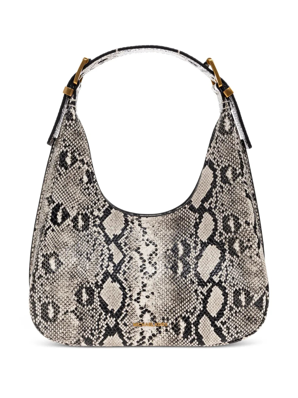 Michael Korssmall Nolita snakeskin leather shoulder bag