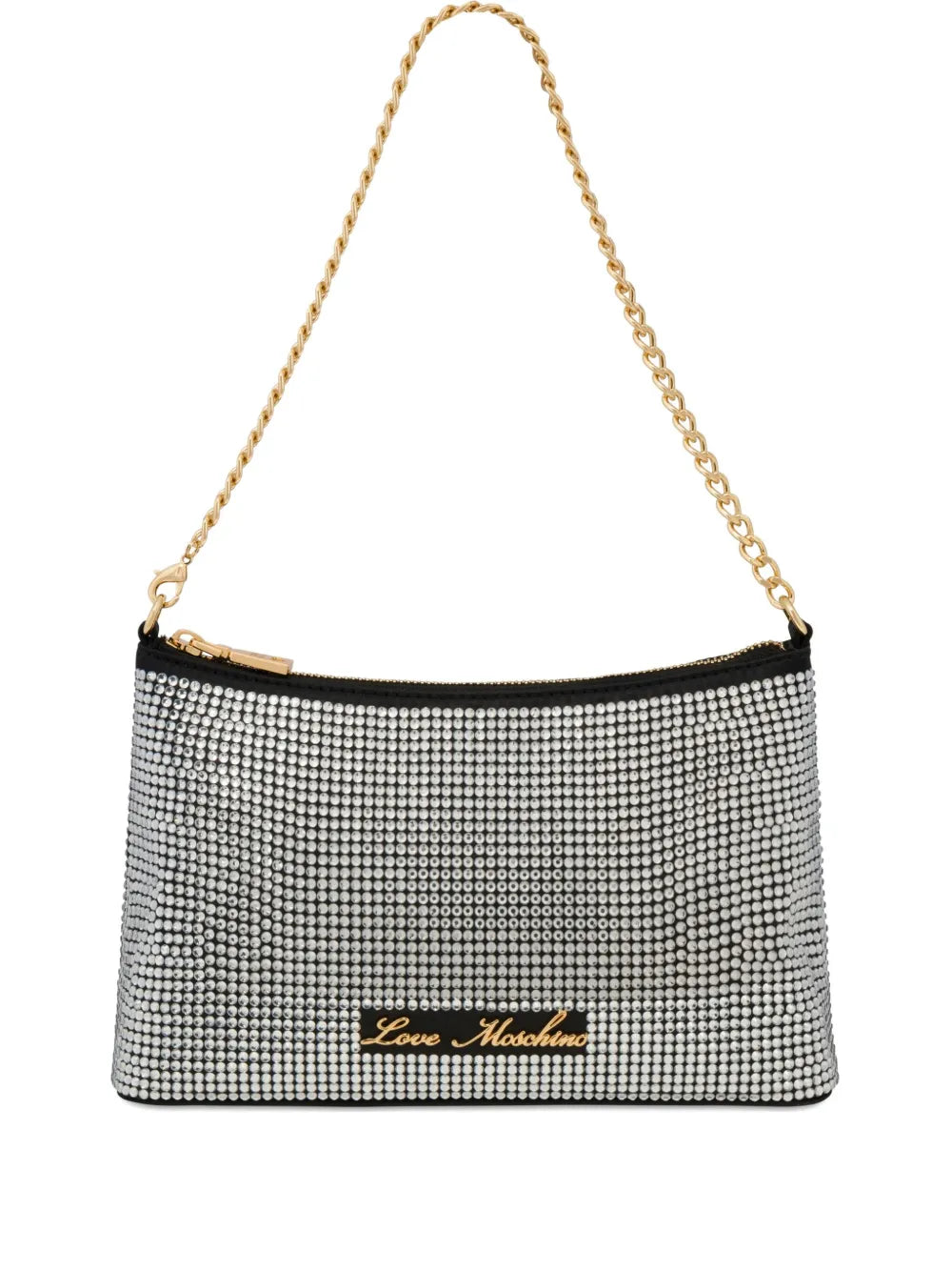 Love Moschinocrystal-embellished chain shoulder bag