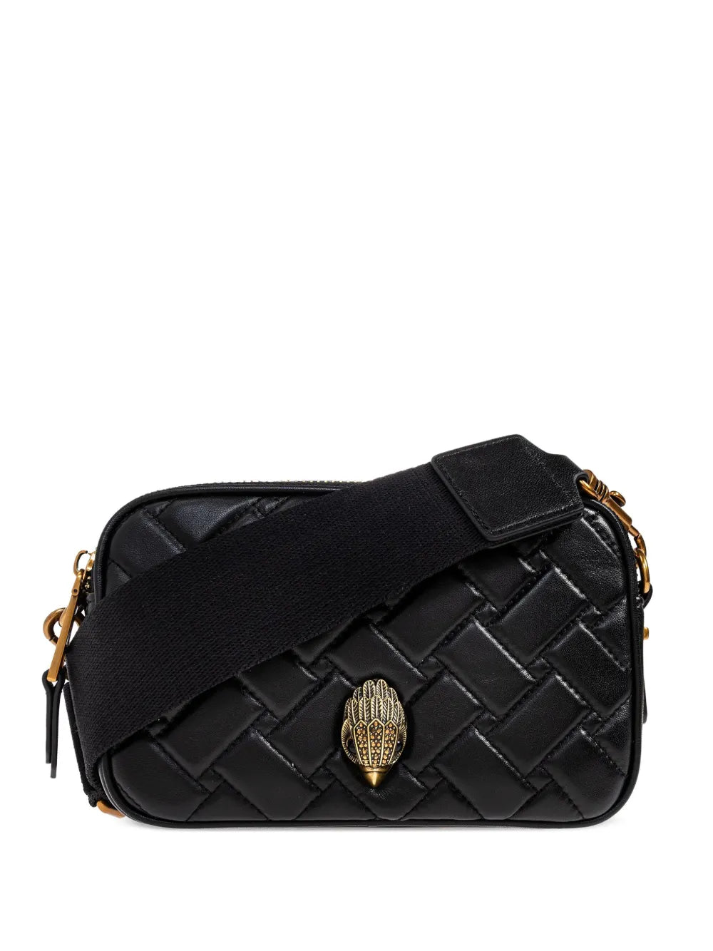 Kurt Geiger LondonDual-zip Drench Kensington quilted-woven camera bag