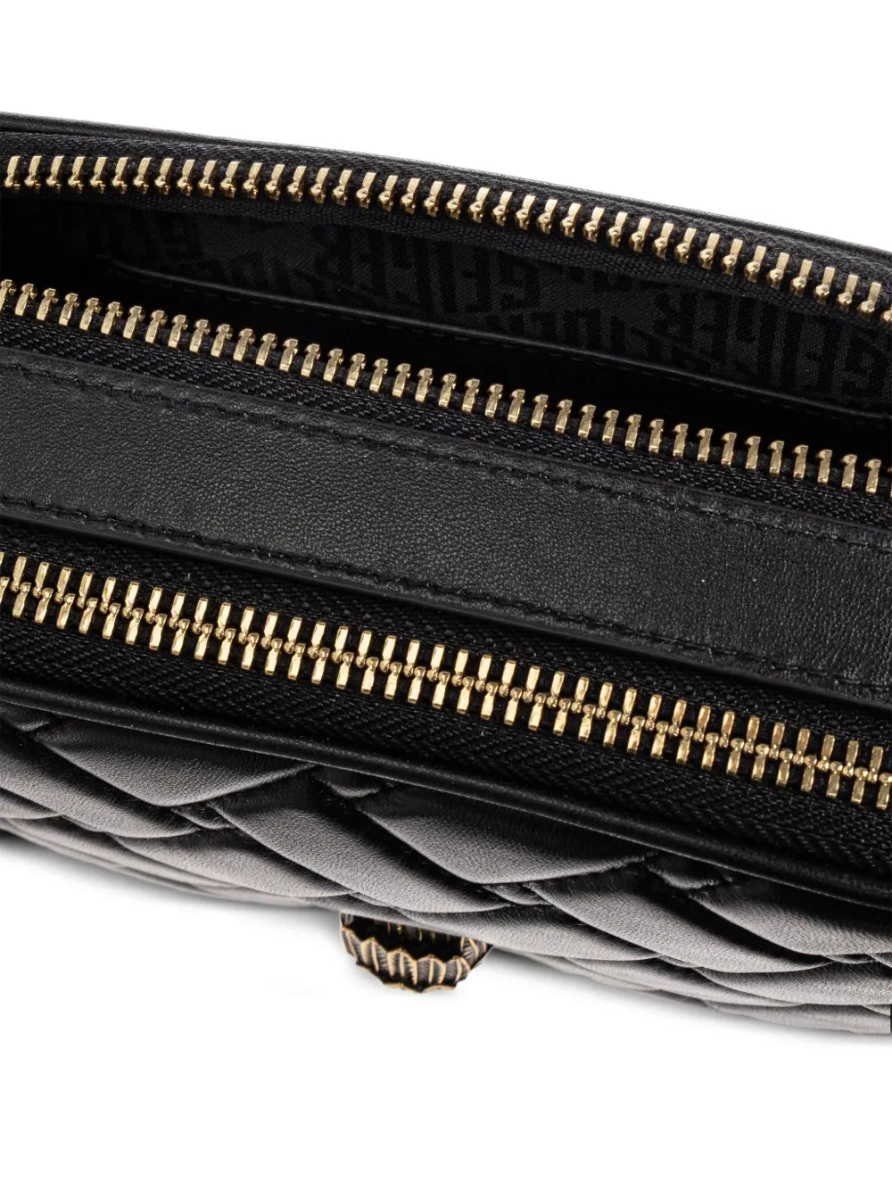 Kurt Geiger LondonDual-zip Drench Kensington quilted-woven camera bag