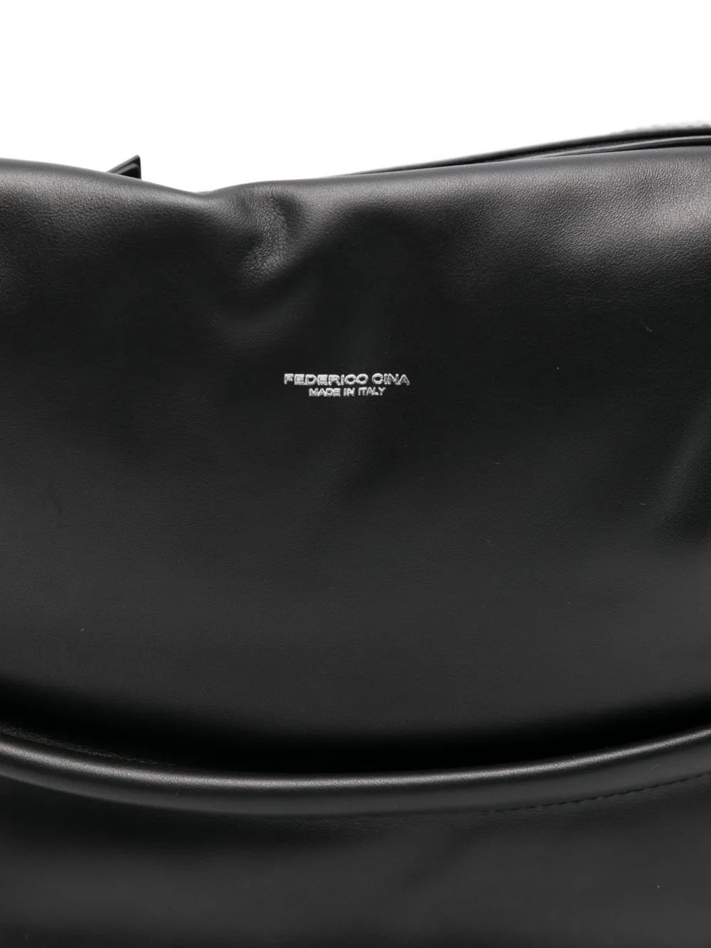 FEDERICO CINATortellino leather shoulder bag