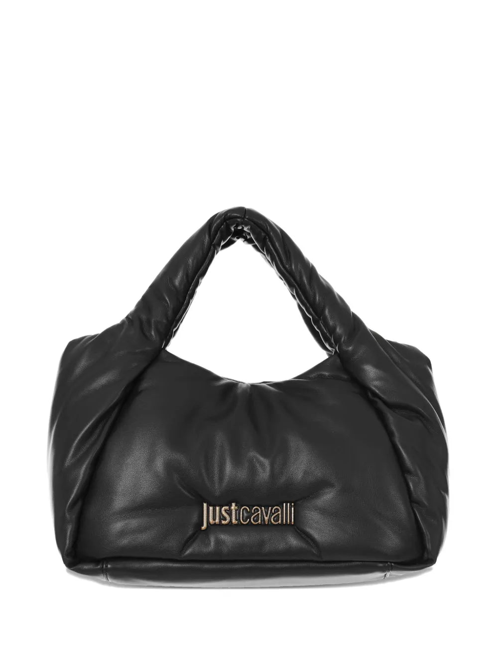 Just Cavallipadded top-handle tote bag