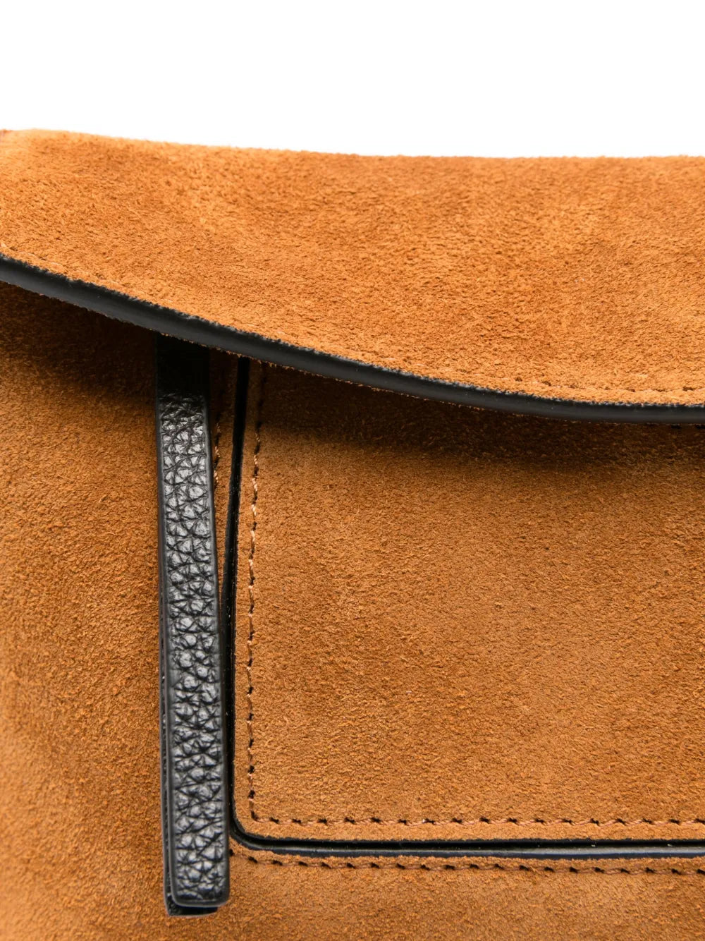 Wandlermini Penelope Slouch suede flap pocket bag