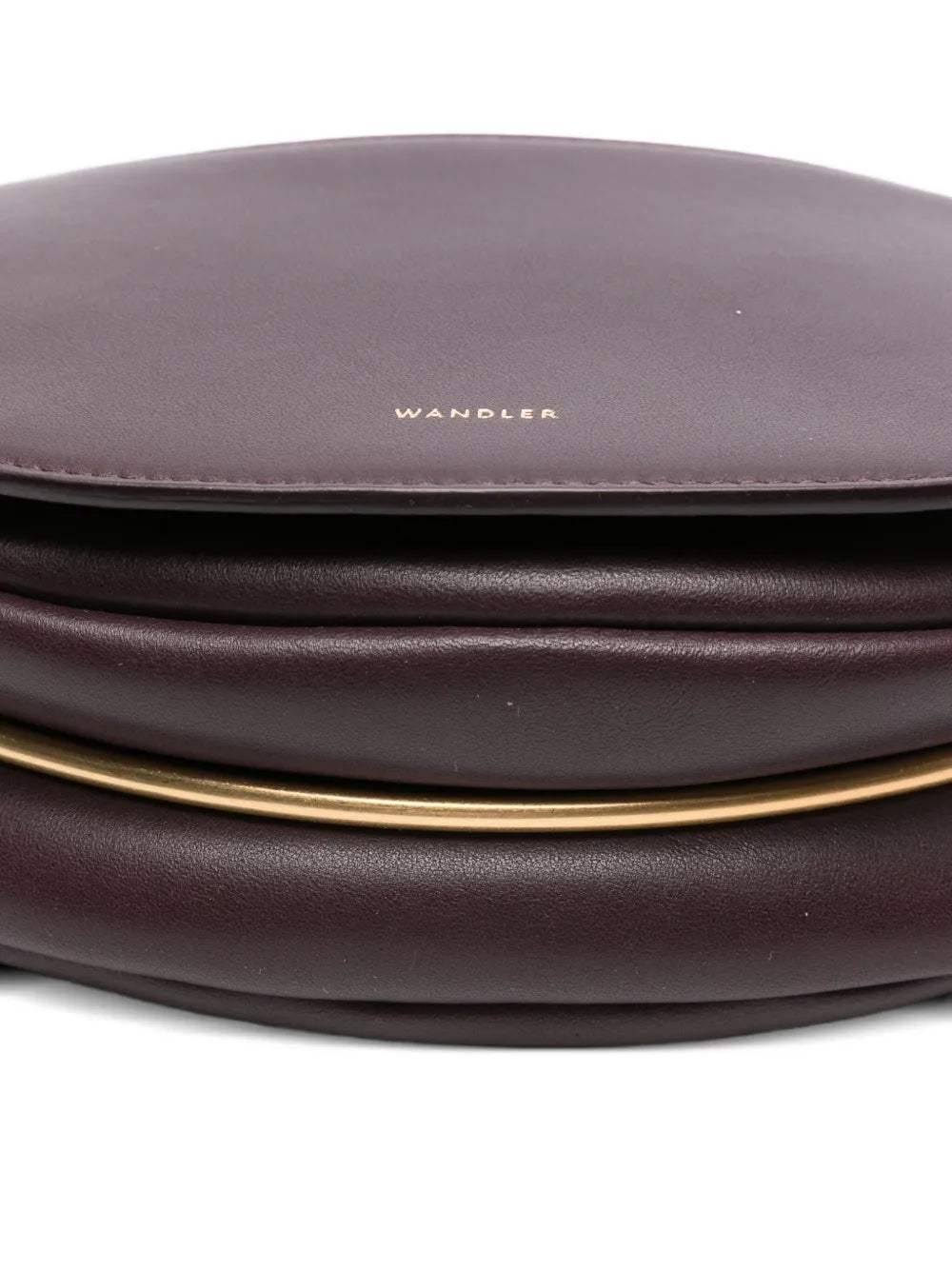 WandlerKate crescent-shaped leather shoulder bag