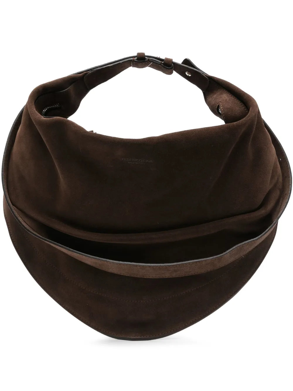 FEDERICO CINAsuede calfskin tote bag