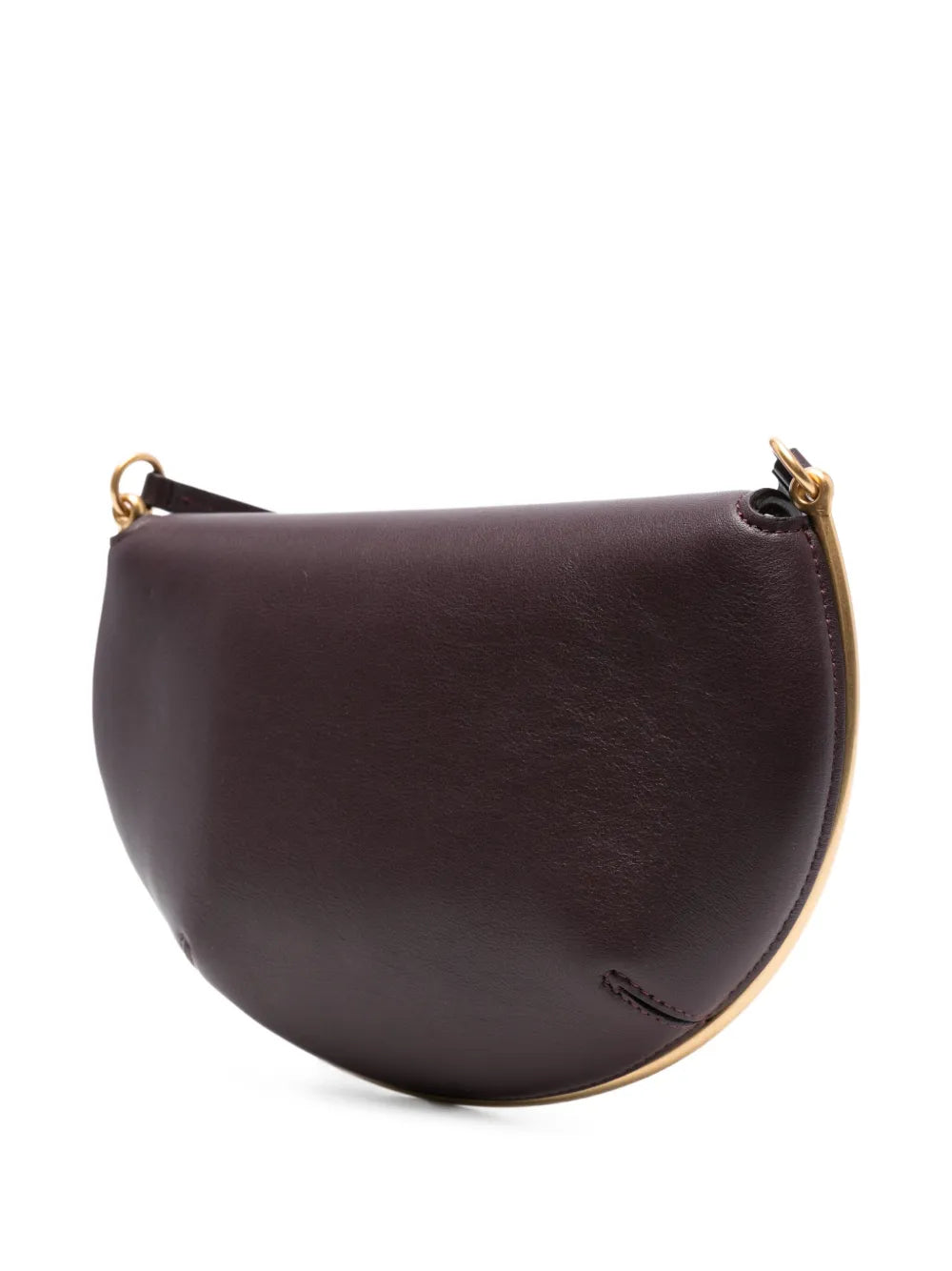 Wandlermini Kate crescent-frame calf leather bag