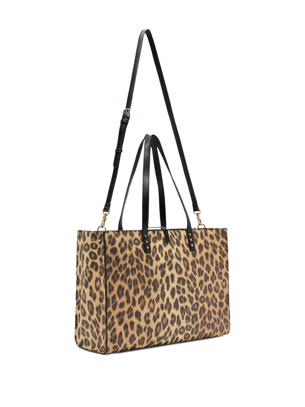 LIU JOlarge animal-print tote bag