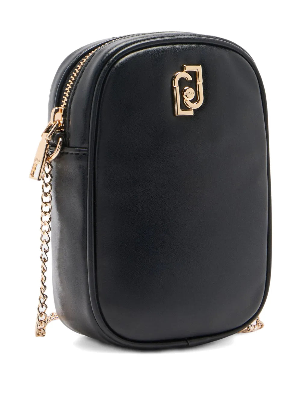 LIU JOlogo-plaque chain cross body bag