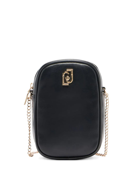 LIU JOlogo-plaque chain cross body bag