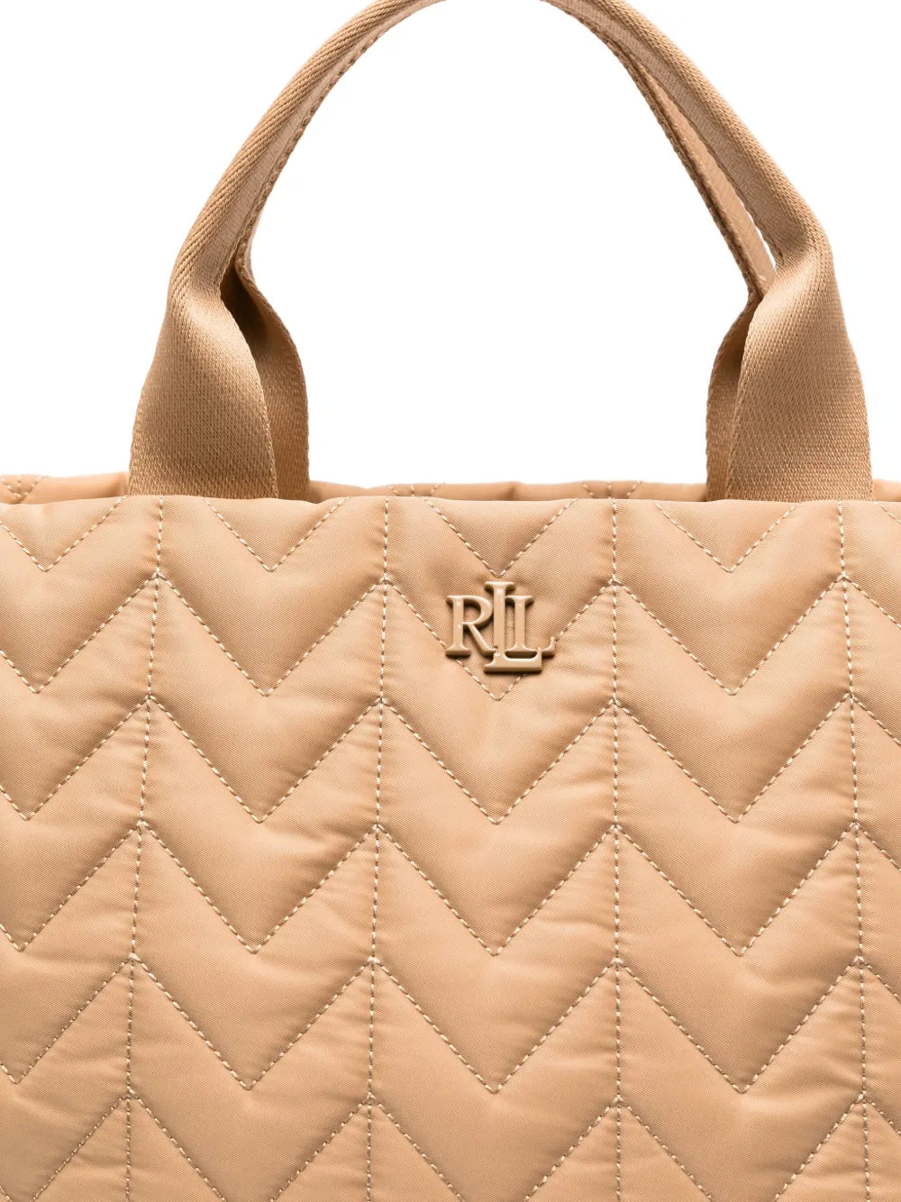 Lauren Ralph Laurensmall logo-plaque tote bag