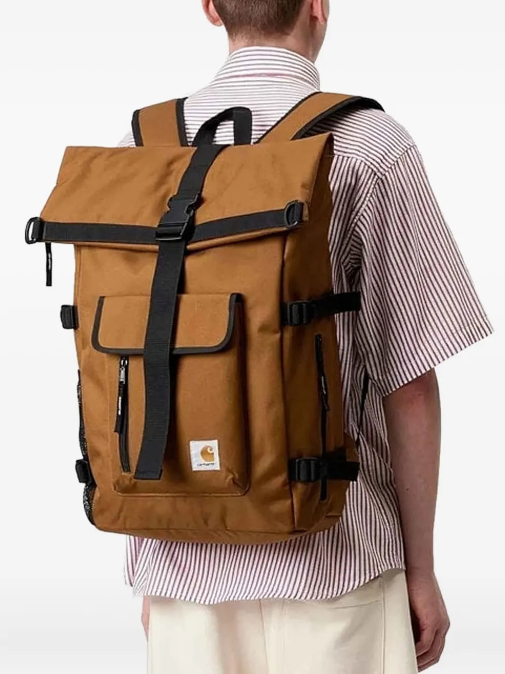 Carhartt WIPPhilis roll-top buckled backpack
