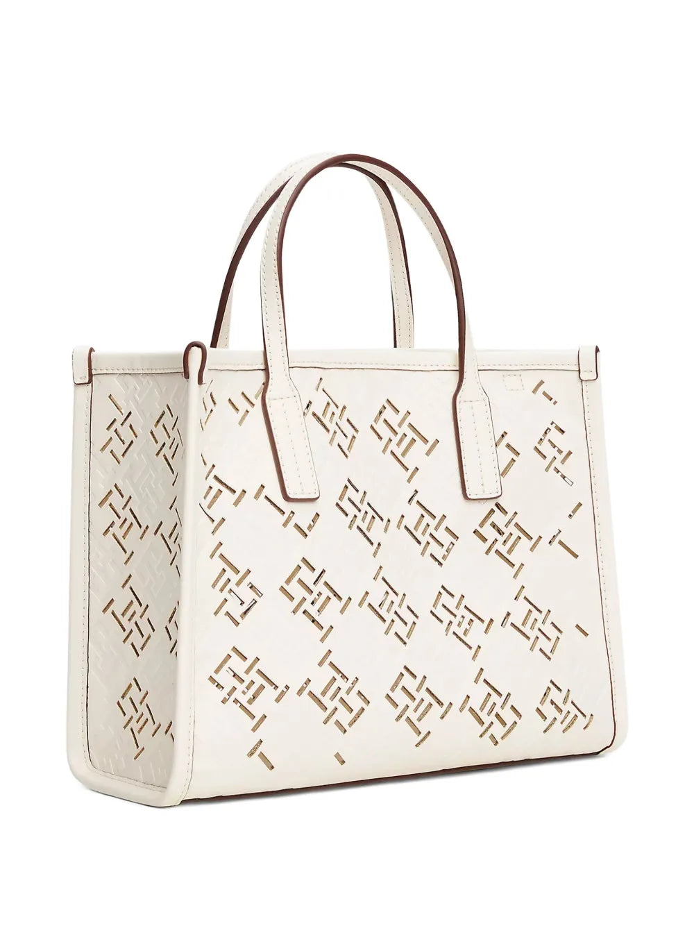 Tommy HilfigerCity TH cut-out pattern tote bag