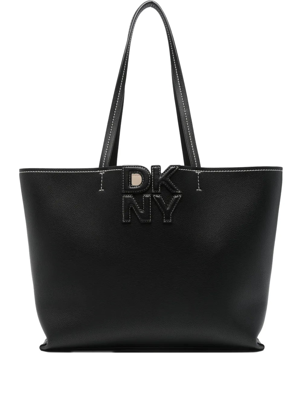 DKNYNicole logo-plaque tote bag