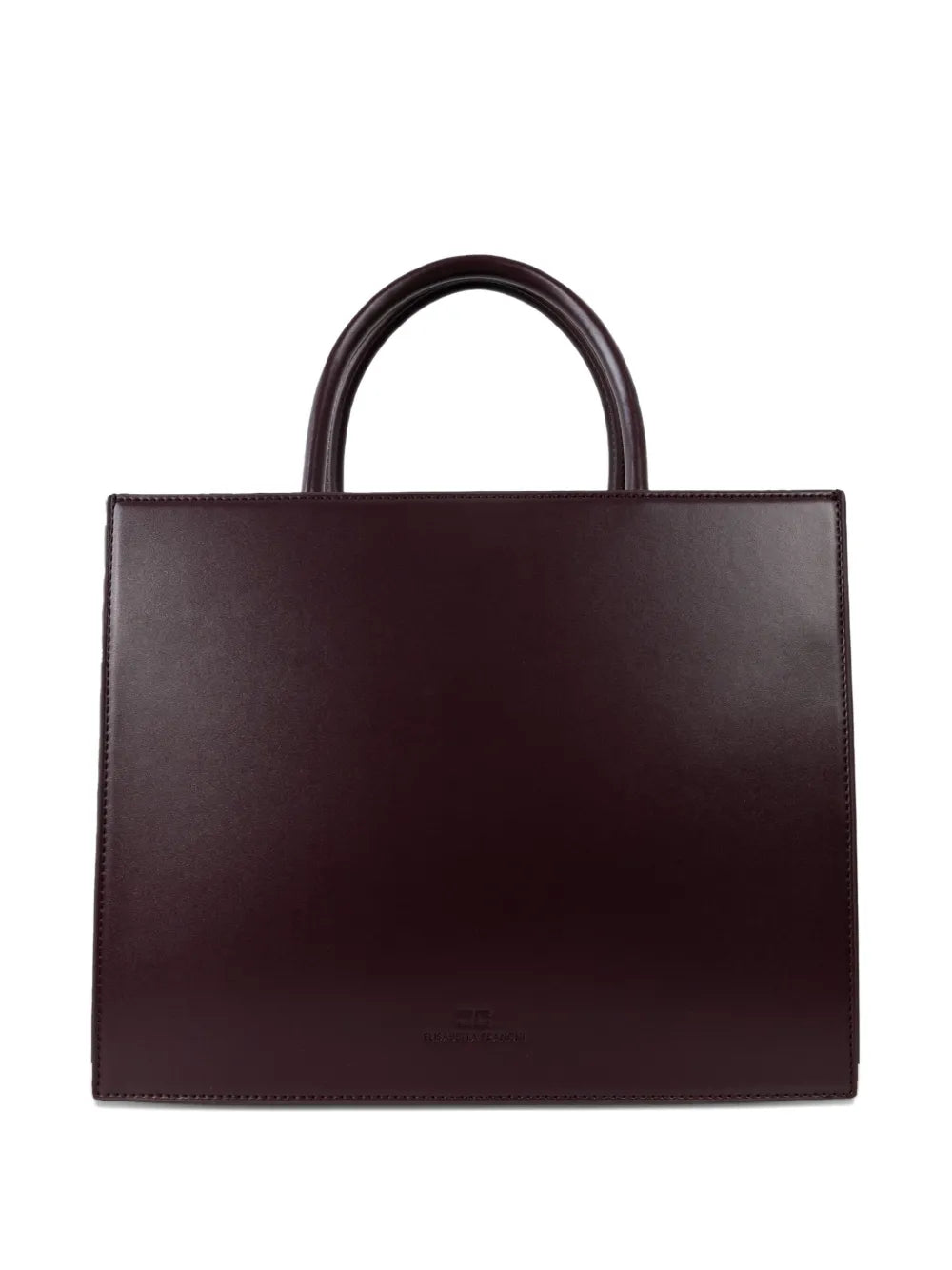 Elisabetta Franchilogo-plaque tote bag