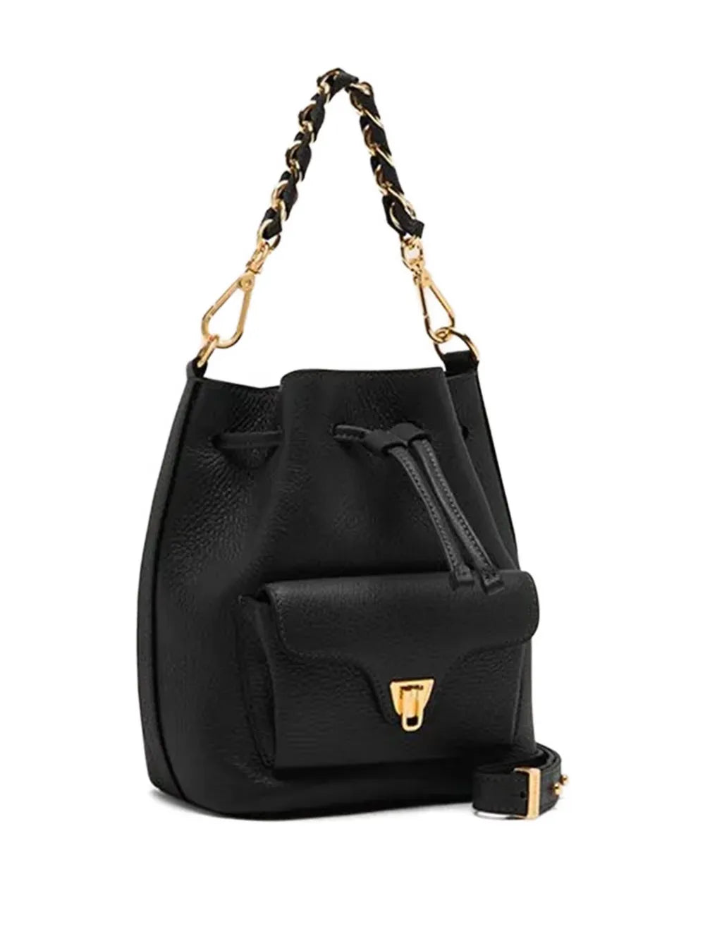 Coccinellechain-strap bucket bag