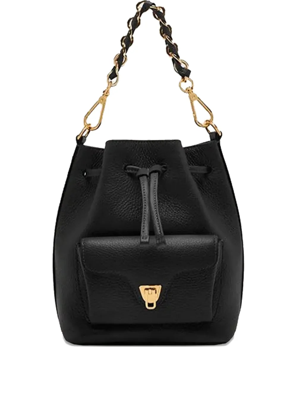 Coccinellechain-strap bucket bag