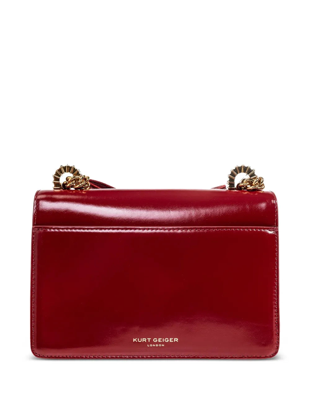 Kurt Geiger Londonsmall Shoreditch Bow jewel-embellished satchel bag