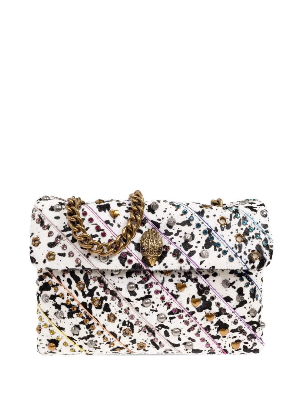 Kurt Geiger Londonlarge Kensington leather cross body bag